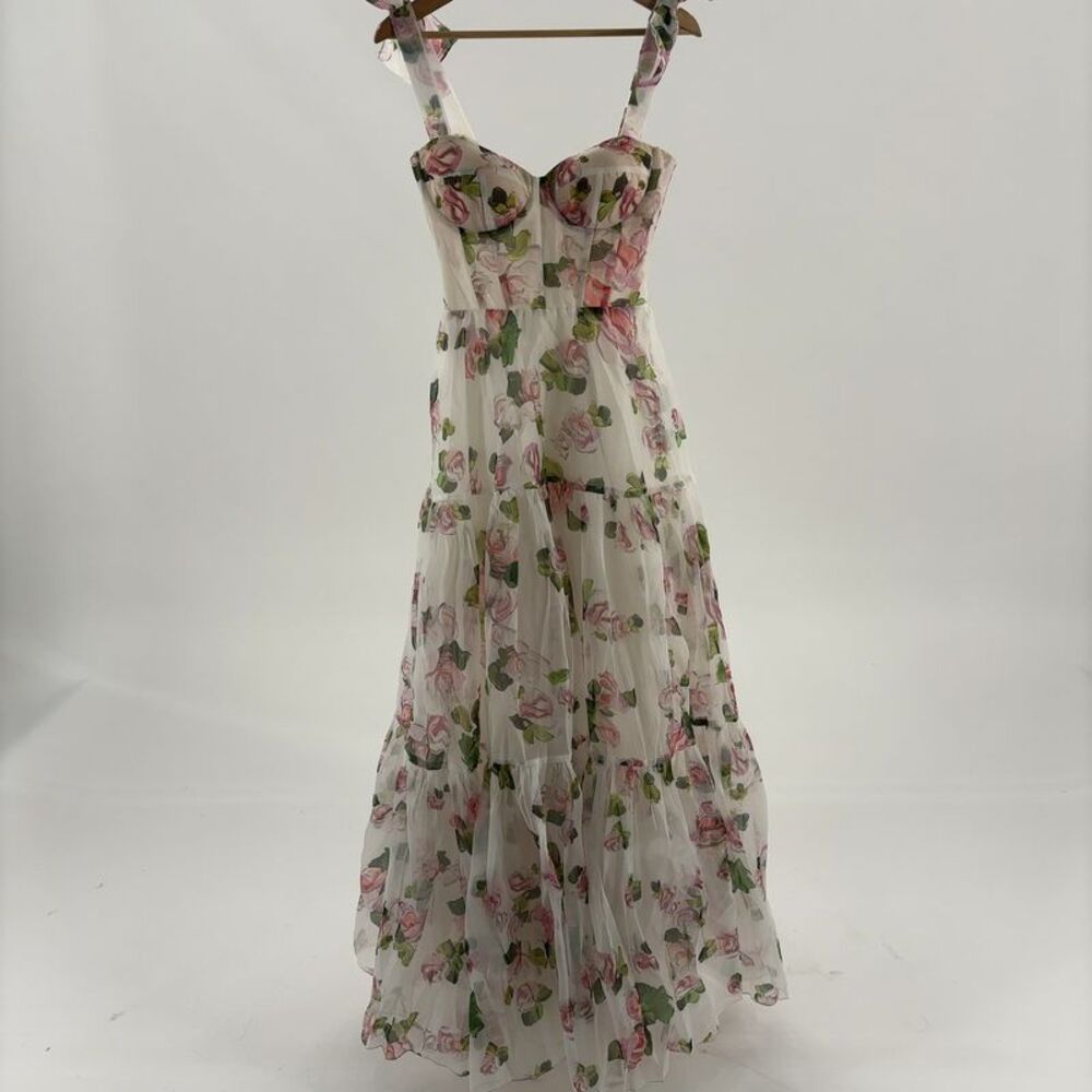 Milla Apple Blossom Floral Maxi Dress